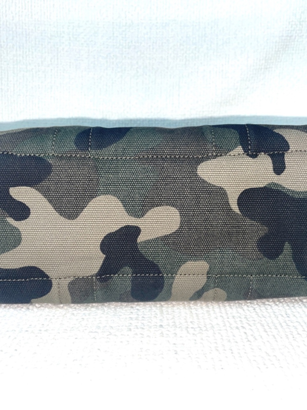 Coach Small Cargo Canvas Tote 26, Camo Green EUC With Tags - Picture 6 of 15